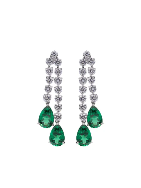 Juwelina Paris Fernie Verts earrings Green JE0112