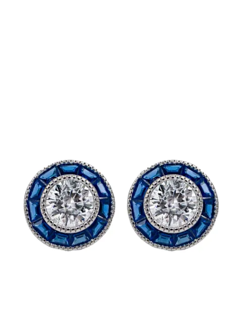 Juwelina Paris Bottega Blue earrings Silver JE1836