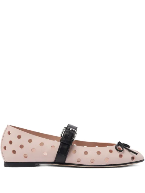 Scarosso Marion ballerina shoes Pink MARIONBALLROSCALF