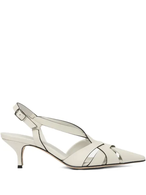 Scarosso leather pumps Neutrals CLIOPUMPWHICALF