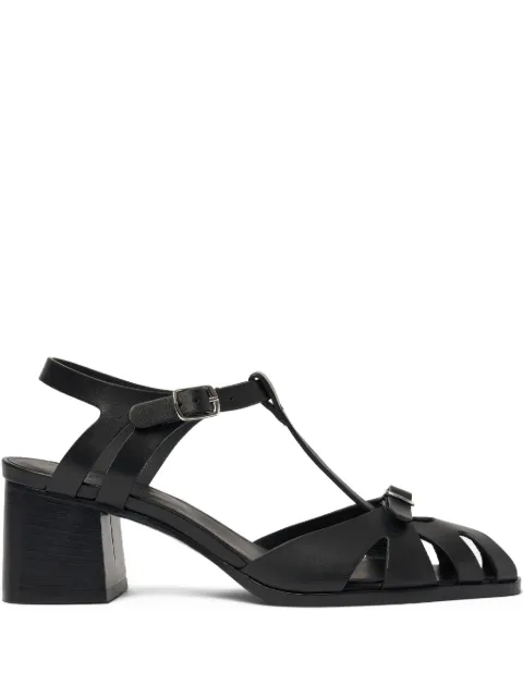 Scarosso 55mm Giulia block-heel strappy sandals Black GIULIASANDBLACALF