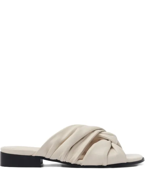 Scarosso Bebe slides Neutrals BEBESANDWHICALF