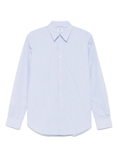 ASPESI striped shirt Blue CE29P580