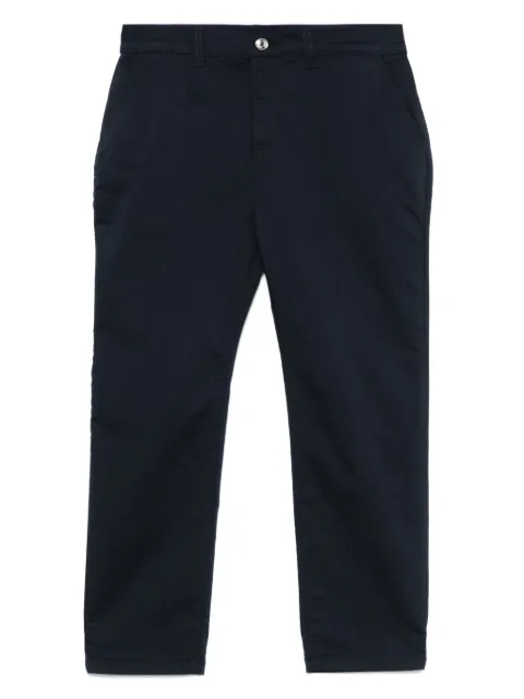 LIU JO logo-patch trousers Blue WA5418T7144