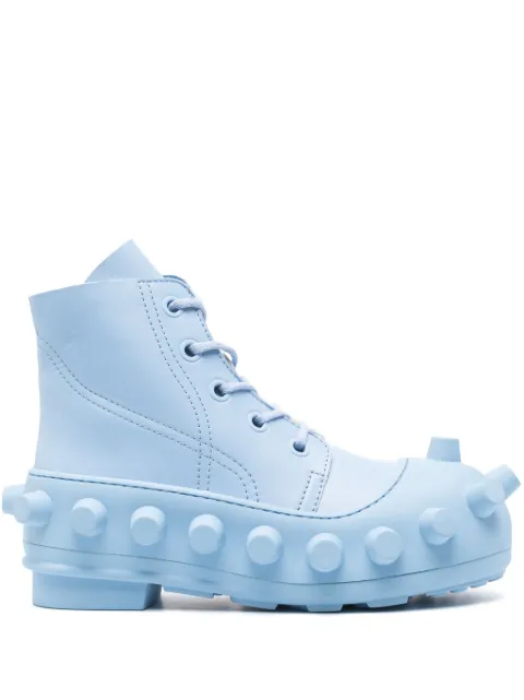Walter Van Beirendonck Boom lace-up boots Blue 10009