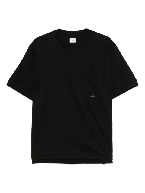 C.P. Company logo-print T-shirt Black 18CMTS257A110302W