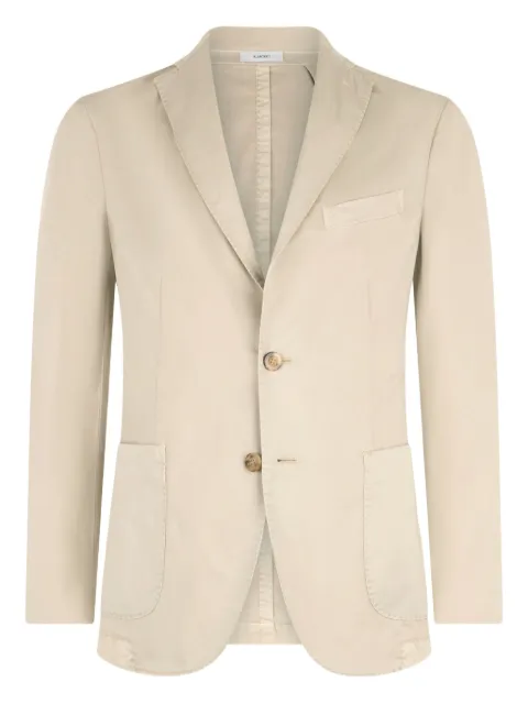 Boglioli cotton-blend blazer Neutrals N1302QSB542400150R
