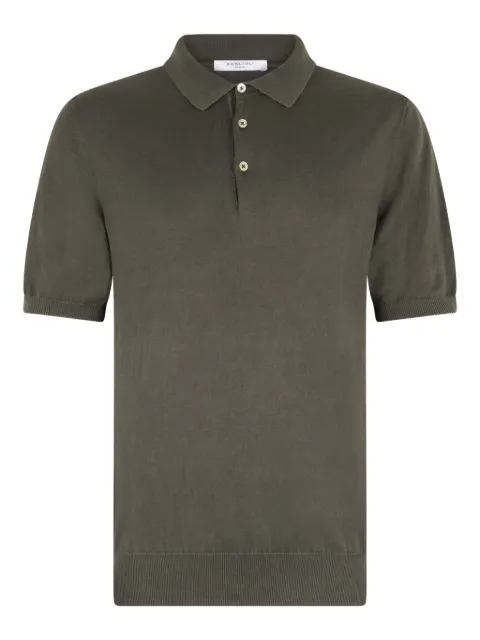 Boglioli cotton polo shirt Brown 91303TSA080300108