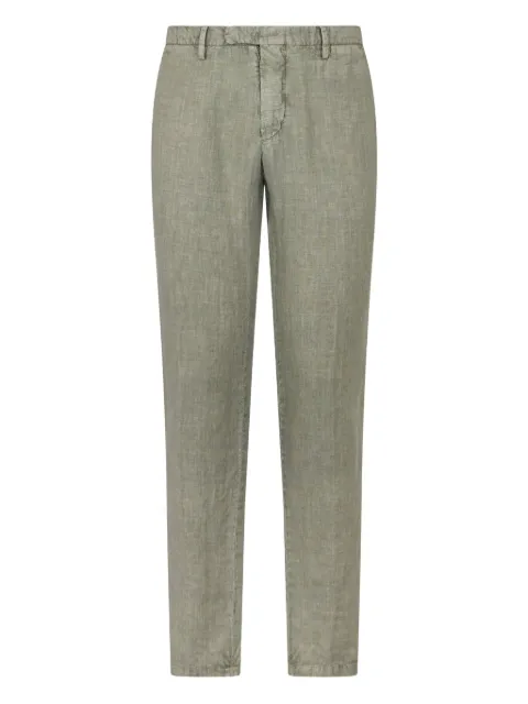 Boglioli linen chino trousers Green 80882QSB5752001086R
