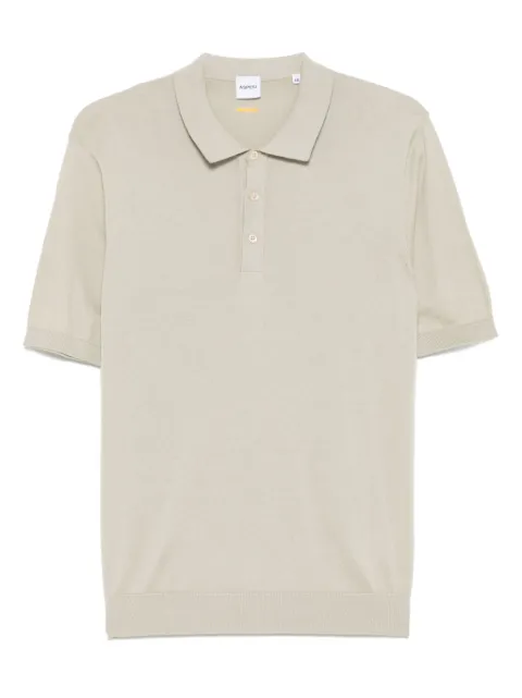 ASPESI cotton polo shirt Green M078L180