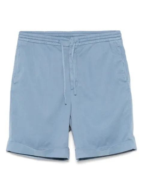 Canali drawstring-waistband shorts Blue 95606RPT01355