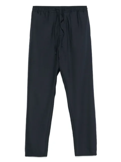 Canali drawstring-waistband trousers Blue U7003RAE02571