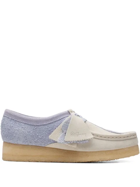 Clarks Wallabee derby shoes Blue 26176523