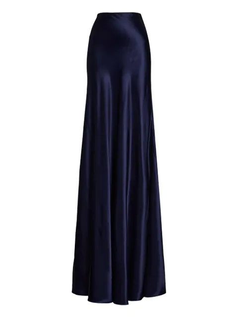 Ralph Lauren Collection satin-finish skirt Blue 290974487001