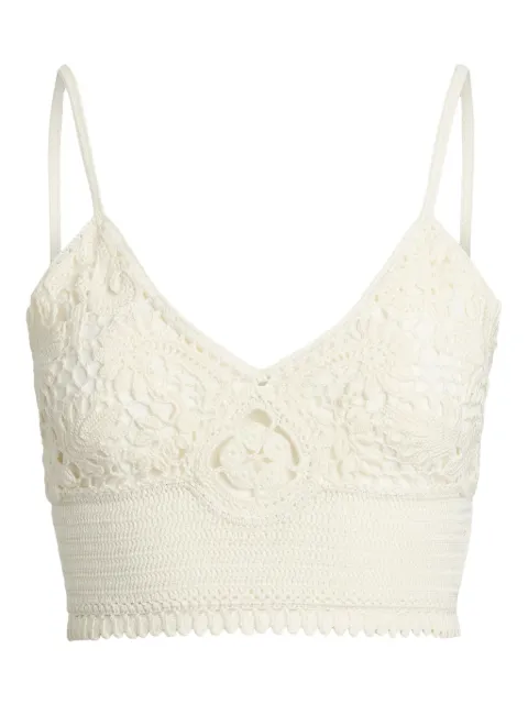 Ralph Lauren Collection crochet top White 290974242001