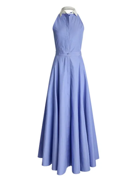 Ralph Lauren Collection cotton maxi dress Blue 290975211001
