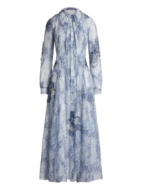 Ralph Lauren Collection Hannes maxi dress Blue 290975283001