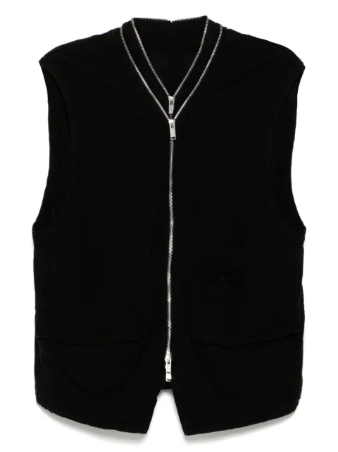 Undercover zip-up gilet Black UC1E4001