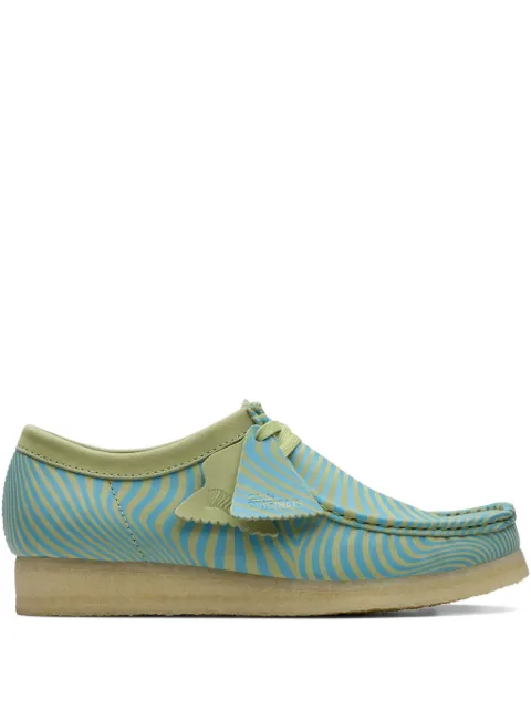 Clarks Wallabee "Blue/Green" loafers Blue 26176528
