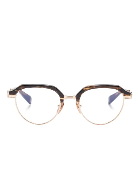 Balmain Eyewear Admiral glasses Brown BPX172B