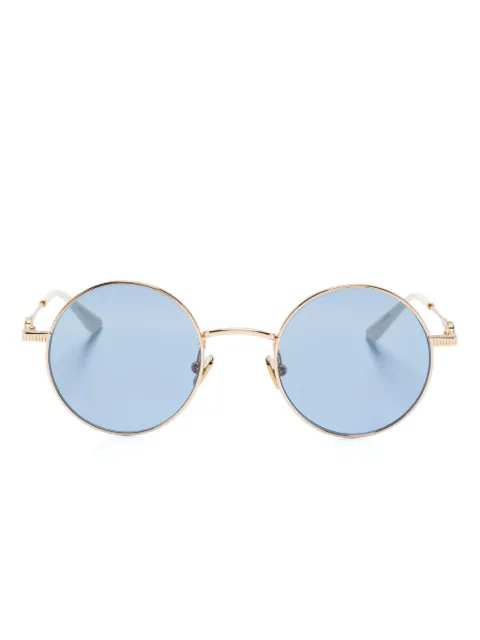 VALENTINO GARAVANI EYEWEAR round-frame sunglasses Gold VLS173