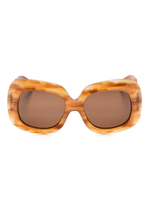 VALENTINO GARAVANI EYEWEAR Vlogo Signature sunglasses Brown VLS180
