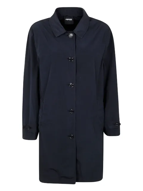ASPESI button-fastening coat Blue NN502F973