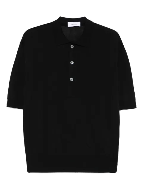 Lardini knitted polo shirt Black ESLPMC96ES64045