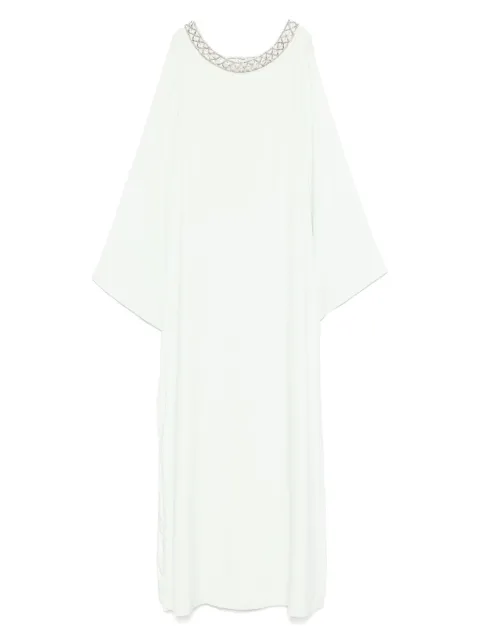 Amen gem-embellished maxi dress Green AMS25700
