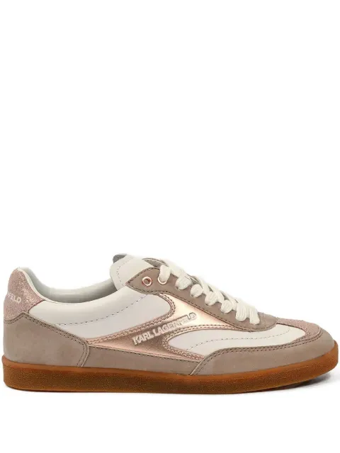 Karl Lagerfeld Kandidate leather sneakers Neutrals KL63855