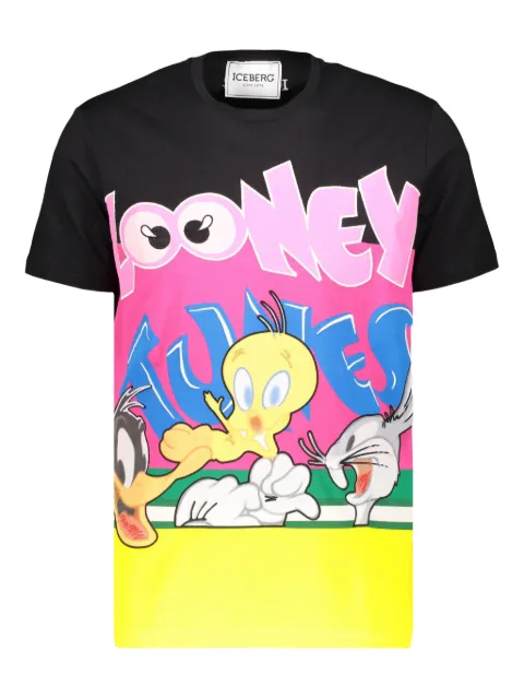 Iceberg cotton T-shirt Black FS046301