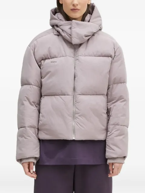 Pangaia hooded puffer jacket Purple 10002298