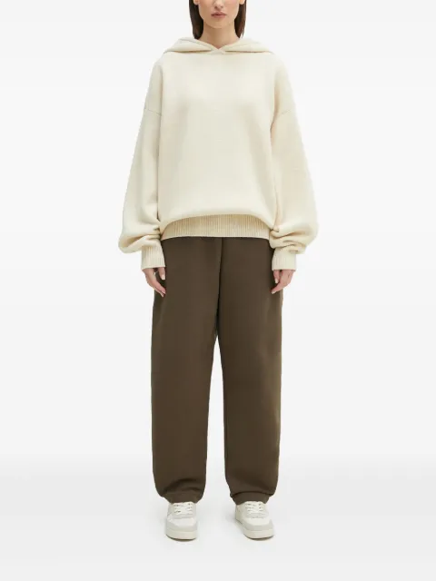 Pangaia balloon-sleeve hoodie Neutrals 10002216