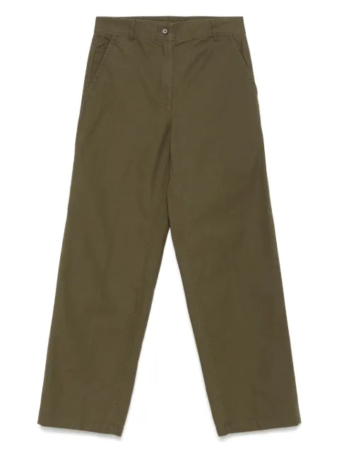 ASPESI canvas trousers Green 0184L034