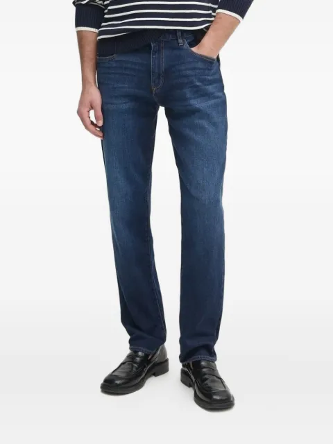 Armani Exchange logo-embroidered jeans Blue XM000049AF14265