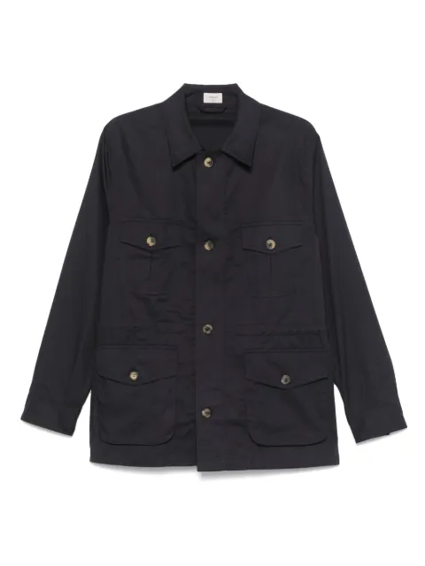 Alessandro Gherardi cotton shirt jacket Blue W071698SAFARI5