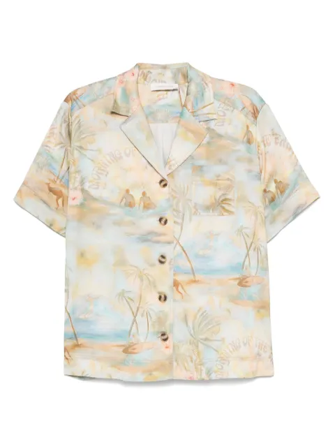 ZIMMERMANN Illuminate shirt Blue 3889TS251