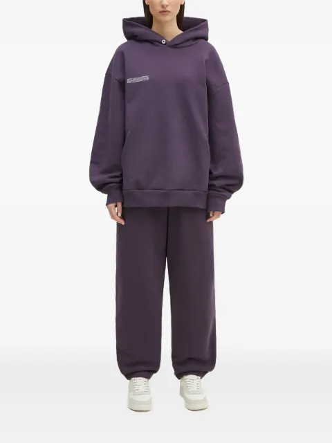 Pangaia DNA drawstring-hood hoodie Purple 10001740