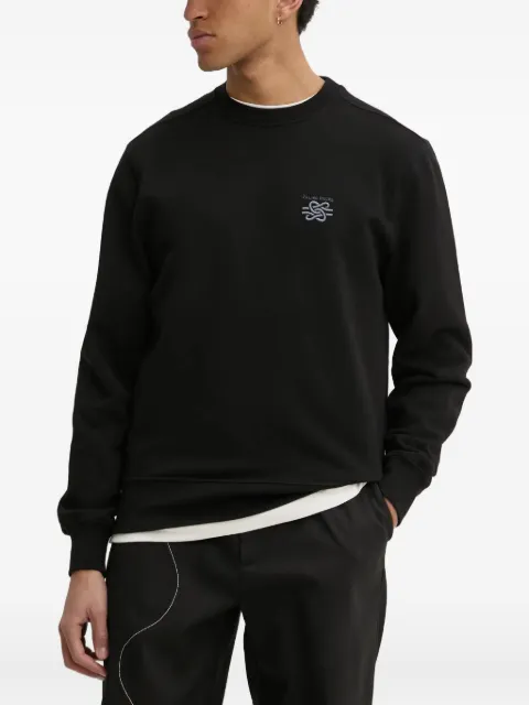 Filling Pieces embroidered logo sweatshirt Black 74599861861