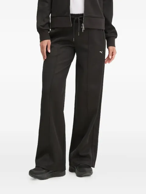 PUMA embroidered-logo track pants Black 629939