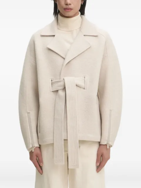 A.A. Spectrum belted wool coat Neutrals 82242306