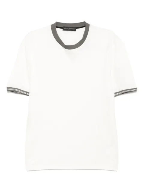 Brett Johnson short-sleeved T-shirt White SS25J12JACDOMIVO