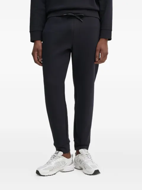 Armani Exchange logo-embroidered track pants Blue XM000373AF10818