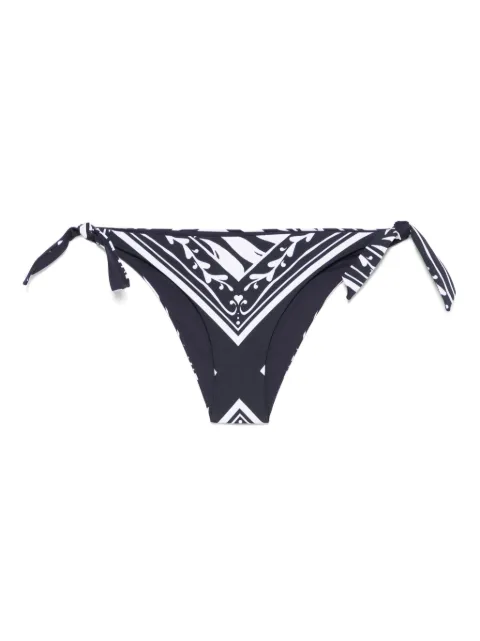 TWINSET printed bikini bottoms Blue 251LMMX89