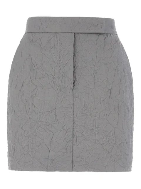 Max Mara wool mini skirt Grey ABATE1234