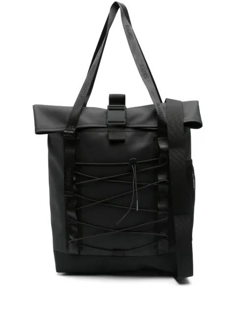 Rains Trail Rolltop tote bag Black RA13390