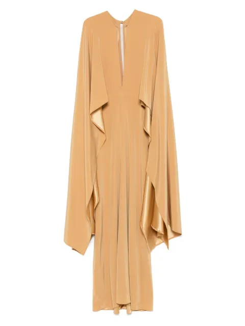 STEPHANE ROLLAND crepe gown Yellow SOVECR242