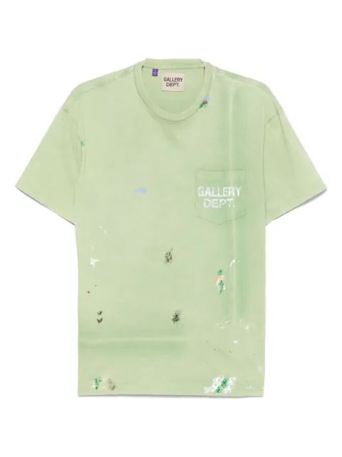 GALLERY DEPT. Vintage Logo Painted T-shirt Green VLTP1043
