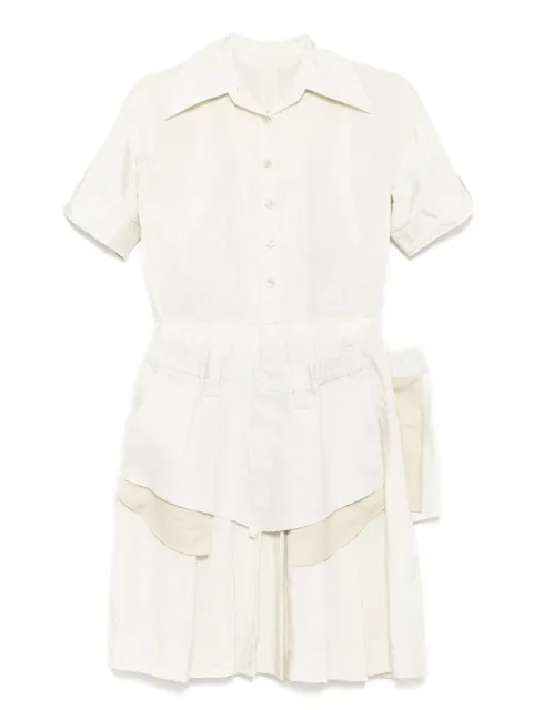 Maison Margiela layered dress Neutrals S51DD0029MTN060