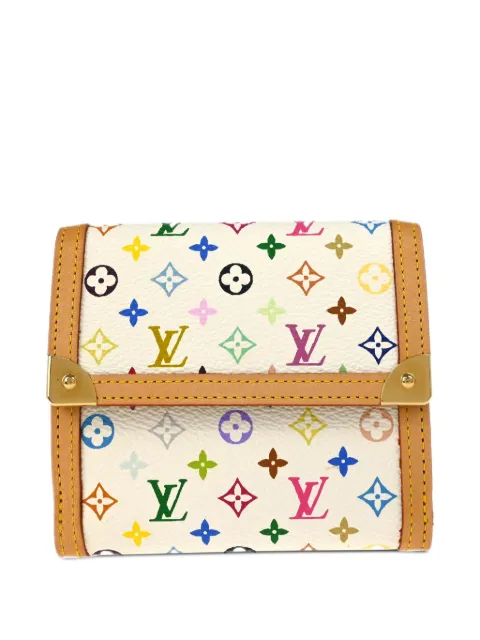 Louis Vuitton Pre-Owned x Takashi Murakami 2005 Monogram wallet White 144424